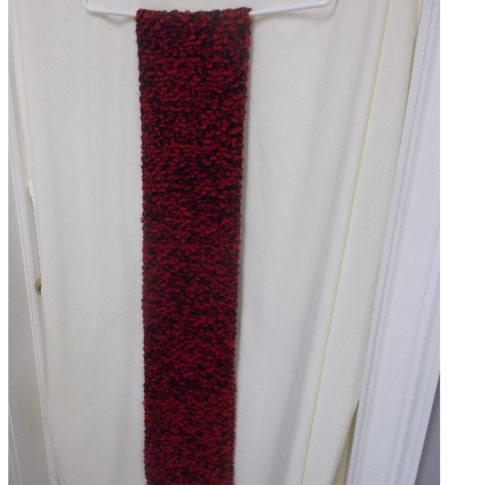 Handmade chunky Knit Scarf Garter Stitch Winter Neck Warmer Accessory